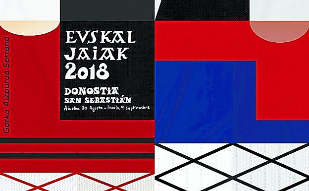 El cartel de Gorka Aizpurua presenta a una pareja.