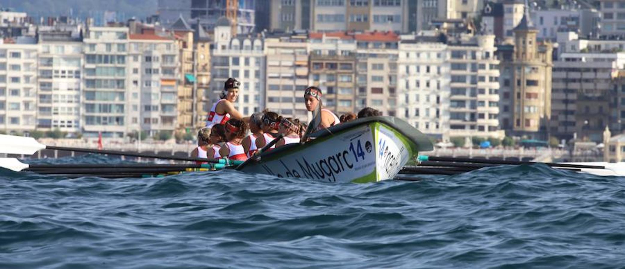 Kaiku y Tolosaldea se han erigido como las sorpresas de la primera jornada de la olimpiada del remo