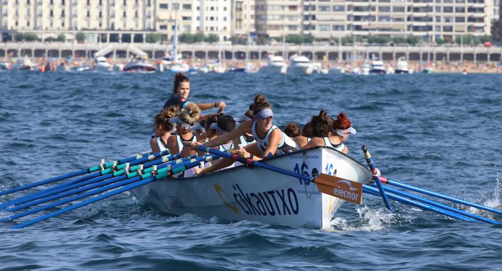 Kaiku y Tolosaldea se han erigido como las sorpresas de la primera jornada de la olimpiada del remo
