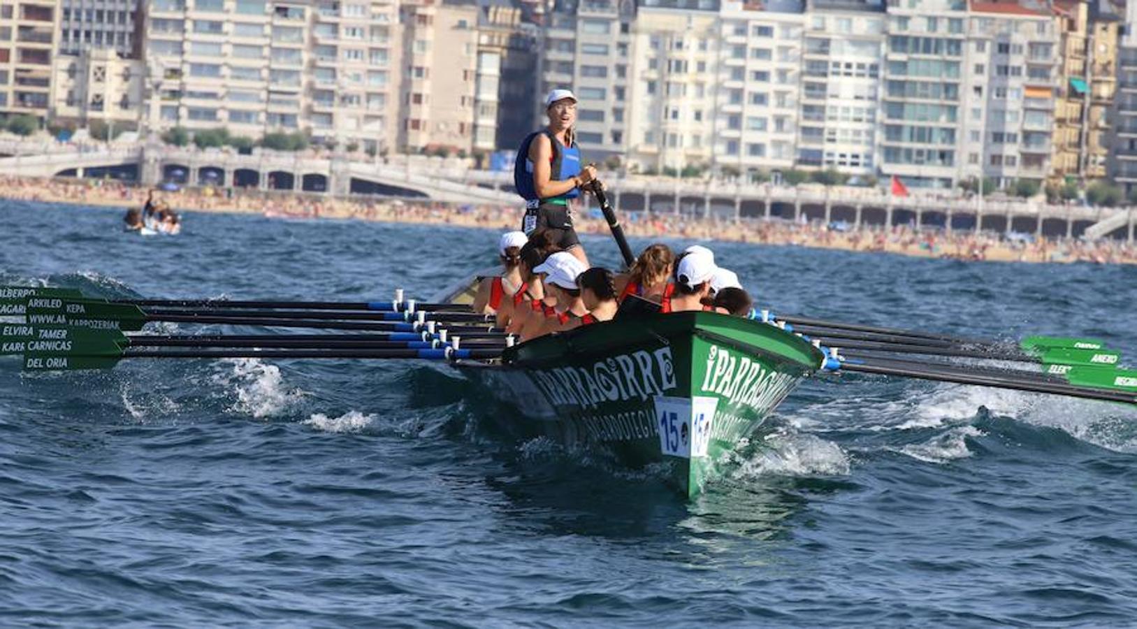 Kaiku y Tolosaldea se han erigido como las sorpresas de la primera jornada de la olimpiada del remo