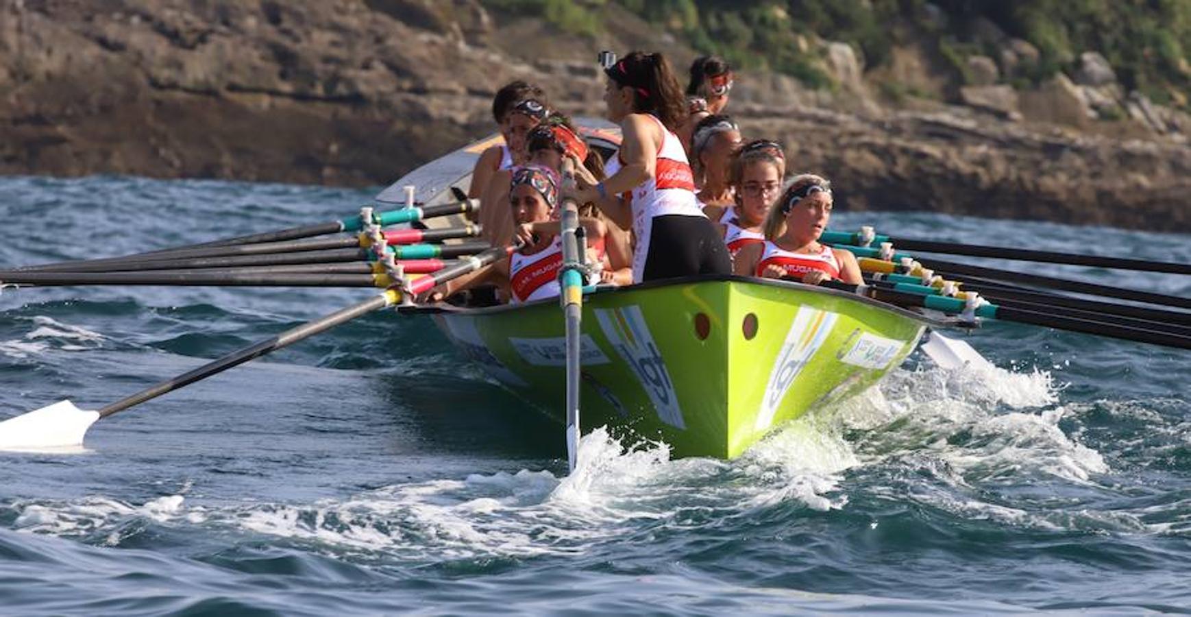Kaiku y Tolosaldea se han erigido como las sorpresas de la primera jornada de la olimpiada del remo