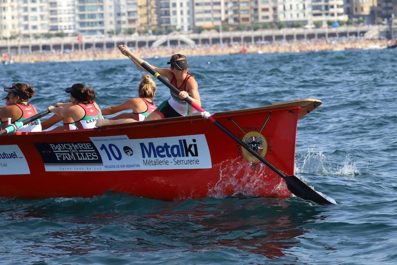 Kaiku y Tolosaldea se han erigido como las sorpresas de la primera jornada de la olimpiada del remo
