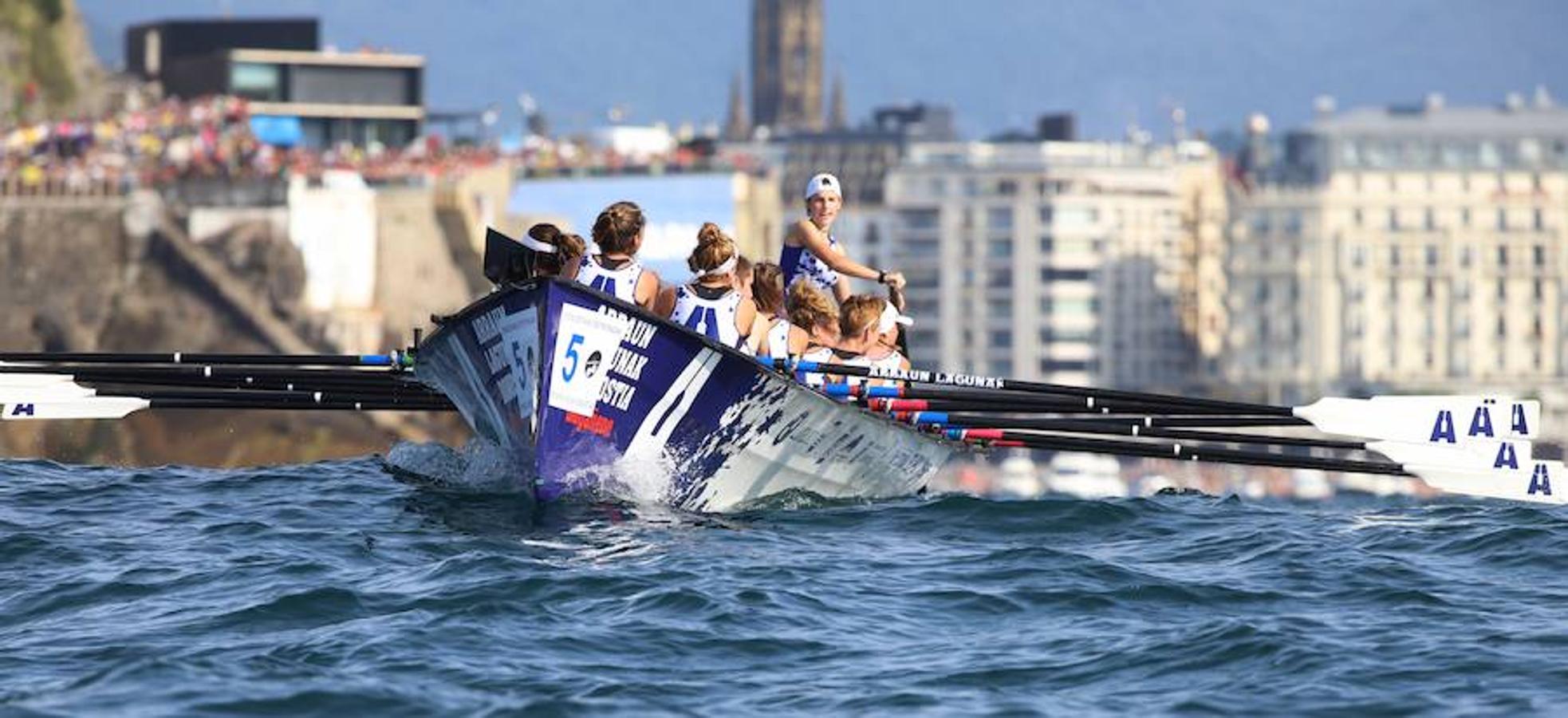Kaiku y Tolosaldea se han erigido como las sorpresas de la primera jornada de la olimpiada del remo