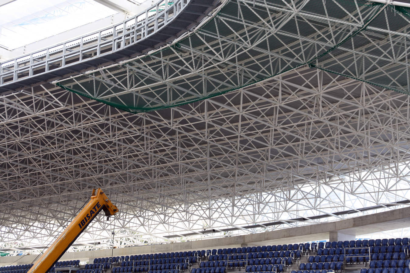 La reforma del estadio de Anoeta sigue su curso para poder abris sus puerta el 15 de septiembre ante el Barcelona