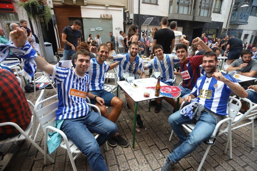 Eibar acoge este viernes el primer derbi vasco de la temporada con el partido entre la S.D. Eibar y la Real Sociedad