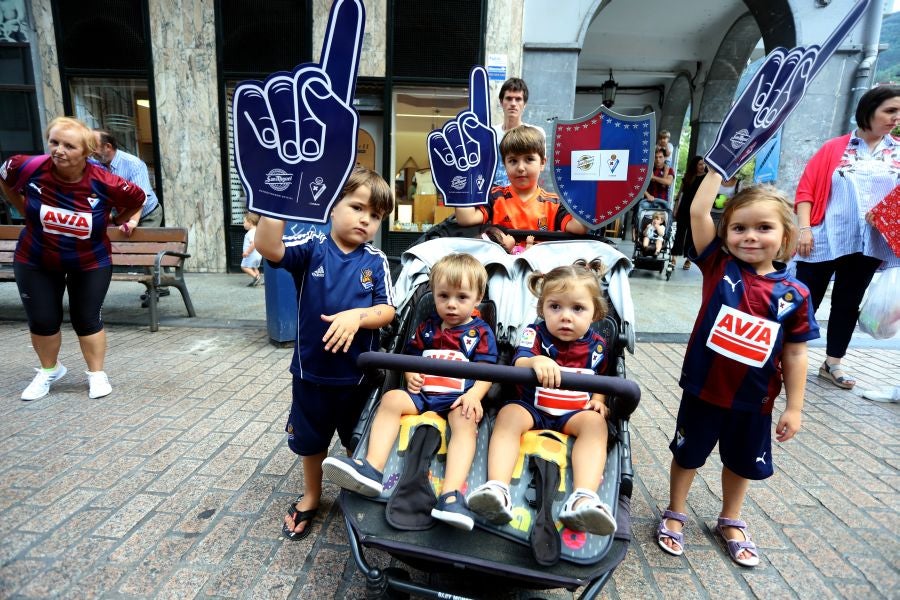 Eibar acoge este viernes el primer derbi vasco de la temporada con el partido entre la S.D. Eibar y la Real Sociedad