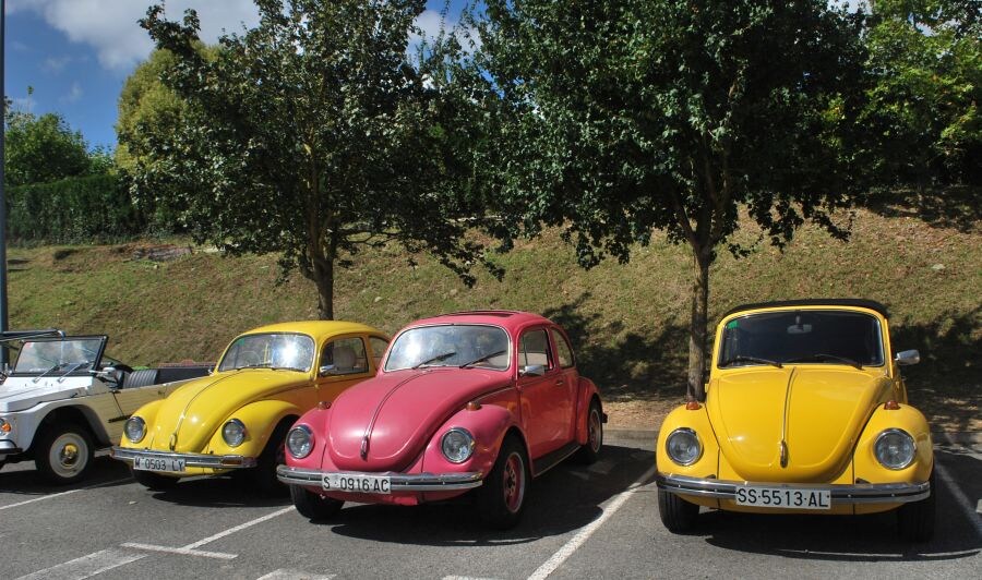 Los amantes de los vehículos de época disfrutaron con la exposición de coches y motos antiguos