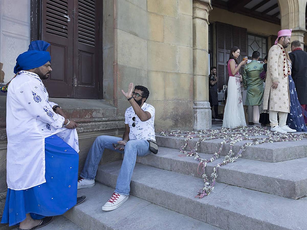 Un hindú y una filipina se casan en Donostia por los ritos católico e hindú