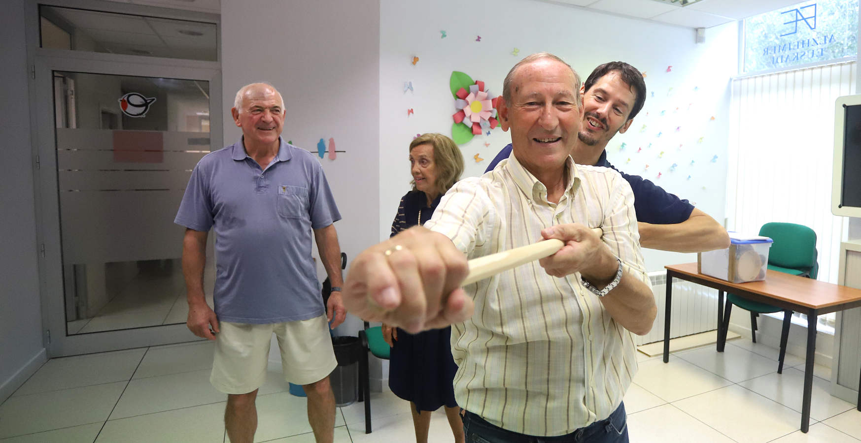 Los talleres de baile con enfermos de esta dolencia llegan el miércoles al escenario del Teatro Principal de Donostia