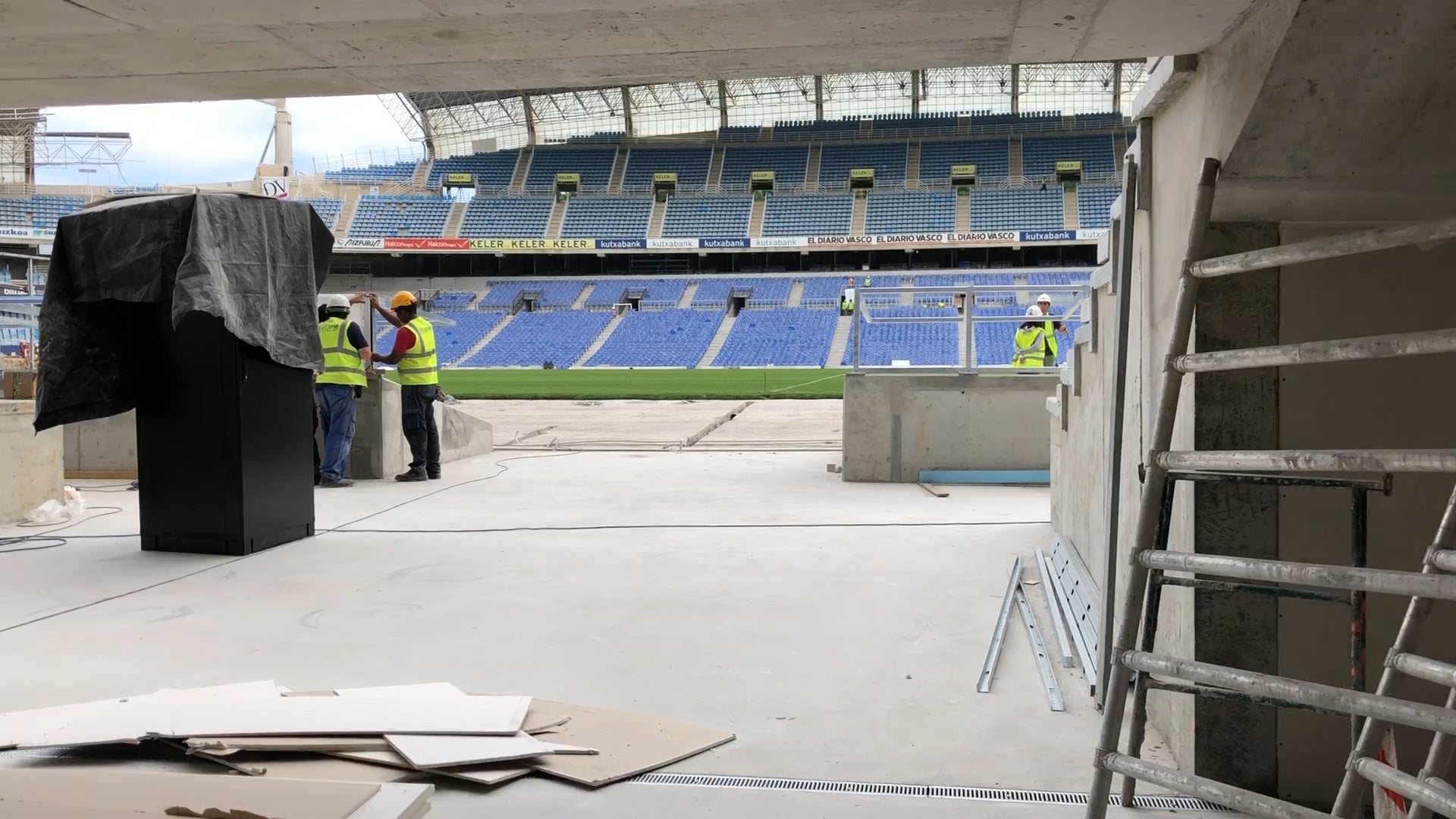 El VAR de Anoeta se probará este jueves en un amistoso