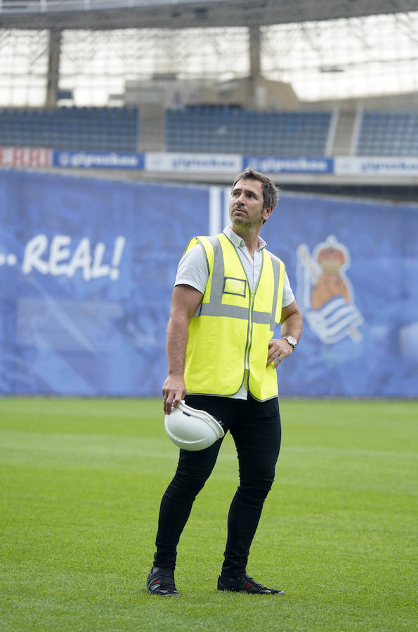 Arconada, Larrañaga, Rekarte, Prieto y Gorriz avalan el nuevo hogar txuri-urdin