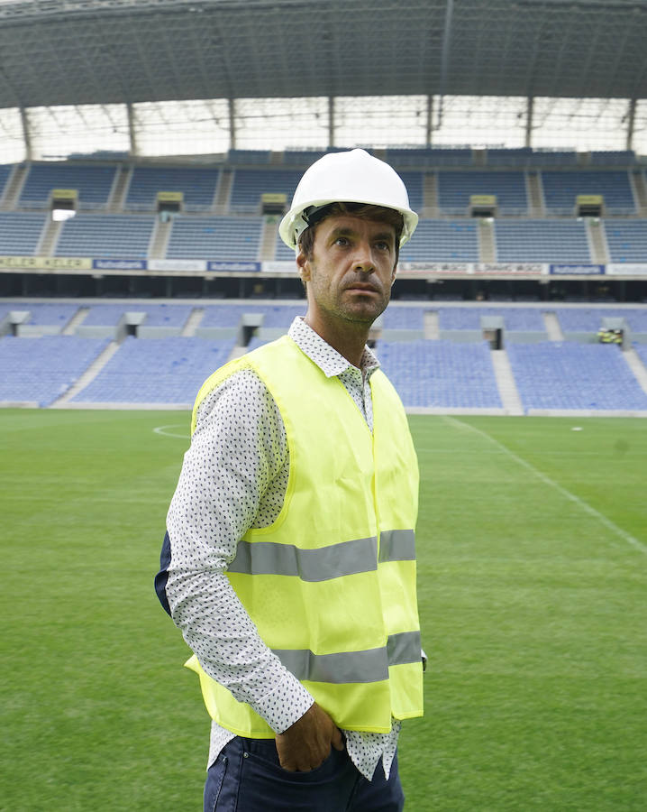 Arconada, Larrañaga, Rekarte, Prieto y Gorriz avalan el nuevo hogar txuri-urdin