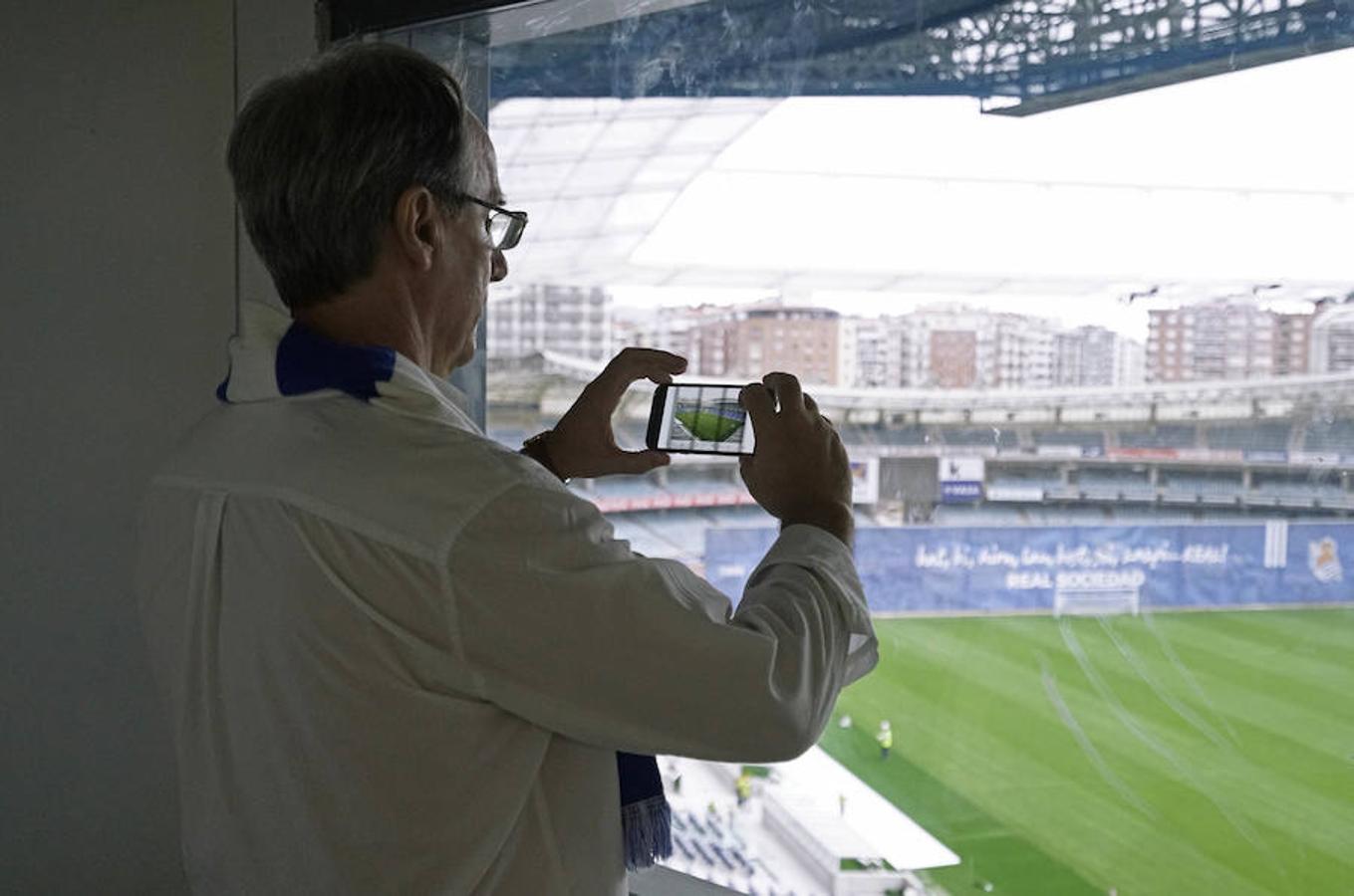 Arconada, Larrañaga, Rekarte, Prieto y Gorriz avalan el nuevo hogar txuri-urdin