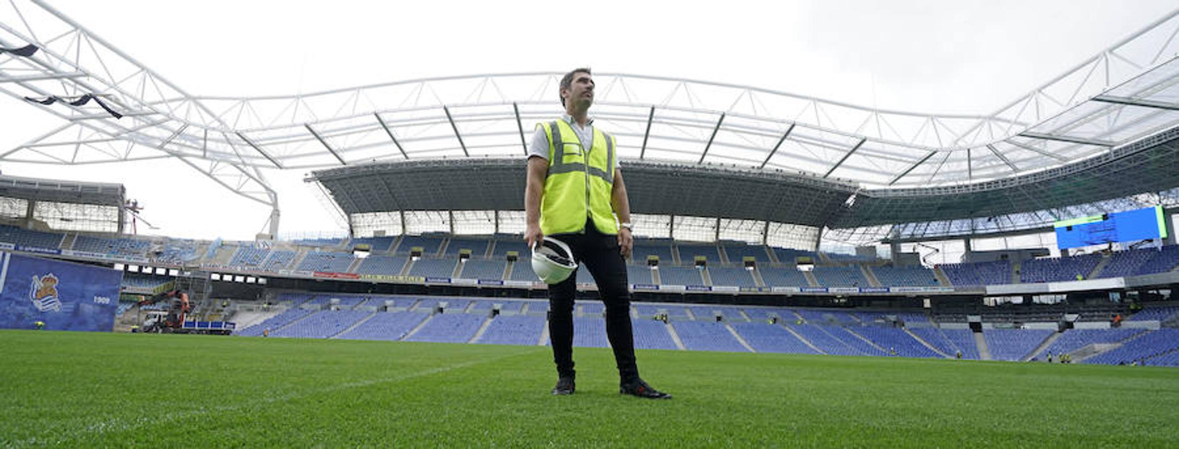 Arconada, Larrañaga, Rekarte, Prieto y Gorriz avalan el nuevo hogar txuri-urdin