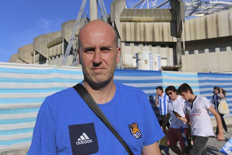 Casi 29.000 aficionados han llenado las gradas del nuevo Anoeta en su estreno