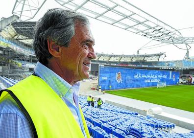 Imagen secundaria 1 - «En el nuevo campo de Anoeta te entran ganas de volver a jugar»
