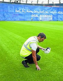 Imagen secundaria 2 - «En el nuevo campo de Anoeta te entran ganas de volver a jugar»