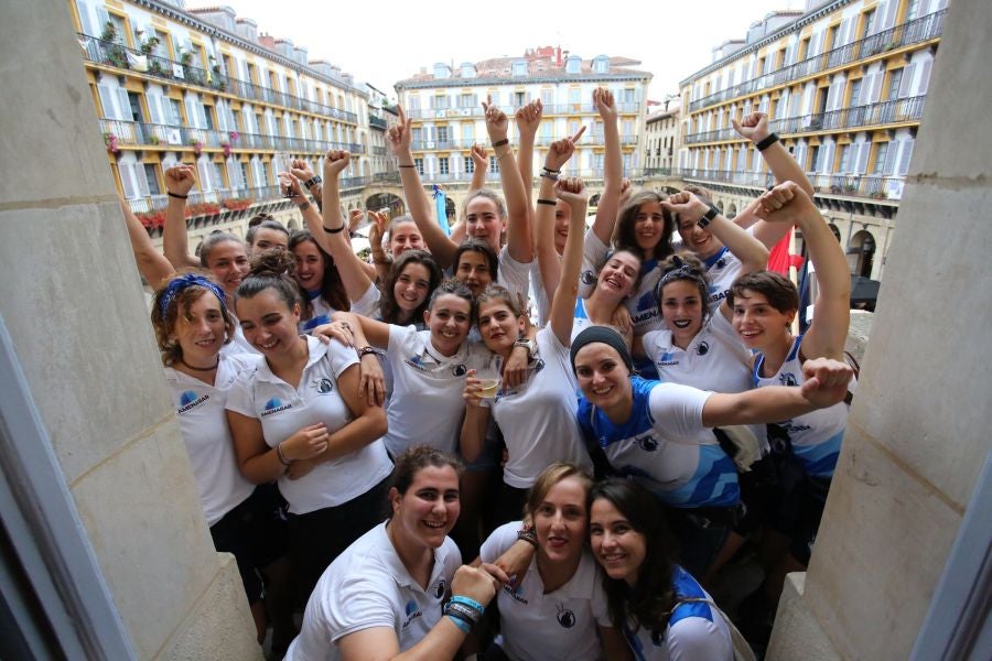 Donostiarra sube a la élite a costa de Hondarribia. La Torrekua vuelve a ser la mejor en Portugalete y el próximo verano estará en la Liga Euskotren.