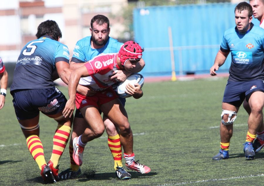 En esta primera jornada de Liga, Ampo Ordizia se ha enfrentado a Santboiana y ha vencido 48-31.