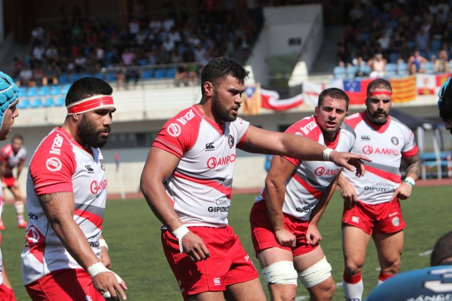 En esta primera jornada de Liga, Ampo Ordizia se ha enfrentado a Santboiana y ha vencido 48-31.