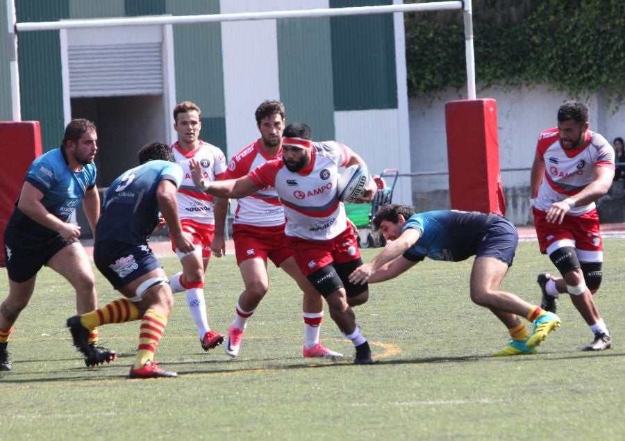 En esta primera jornada de Liga, Ampo Ordizia se ha enfrentado a Santboiana y ha vencido 48-31.