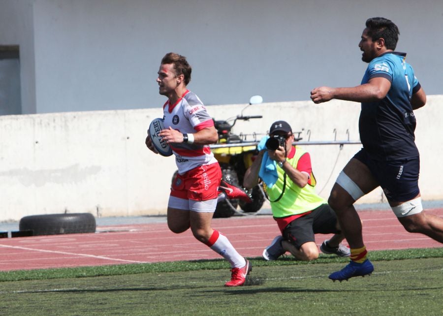 En esta primera jornada de Liga, Ampo Ordizia se ha enfrentado a Santboiana y ha vencido 48-31.