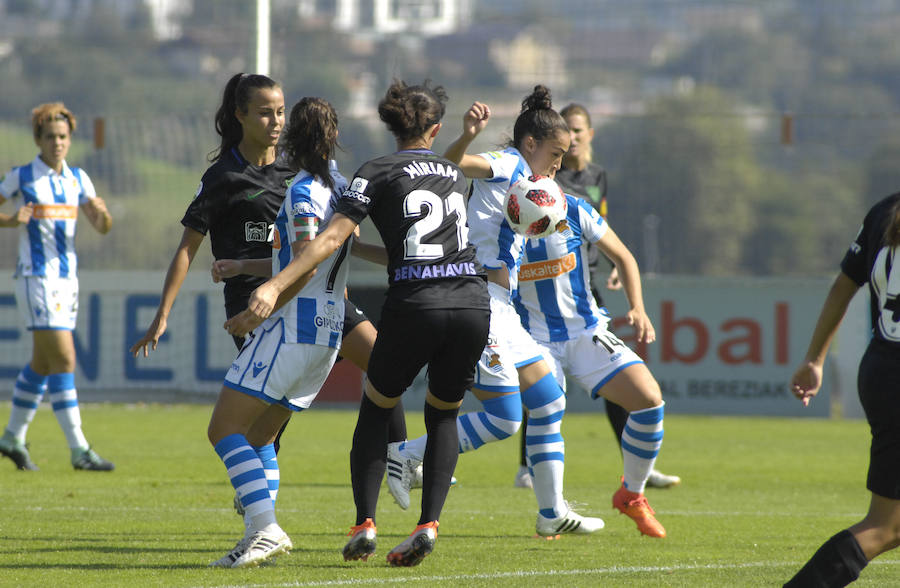 Gran estreno en Zubieta del equipo txuri-urdin, que ha vencido por 3-0