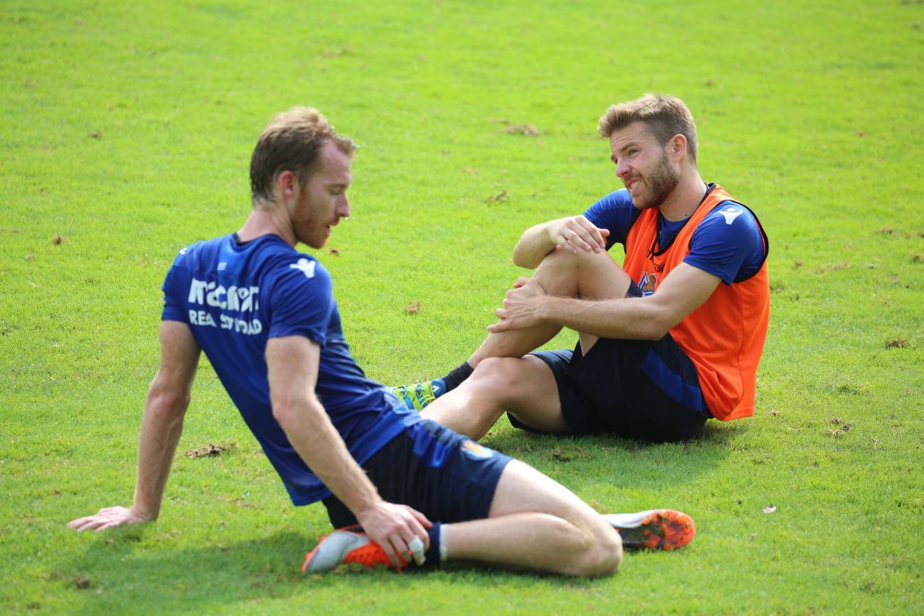 El atacante brasileño ha sido la gran novedad del último entrenamiento de la Real Sociedad.