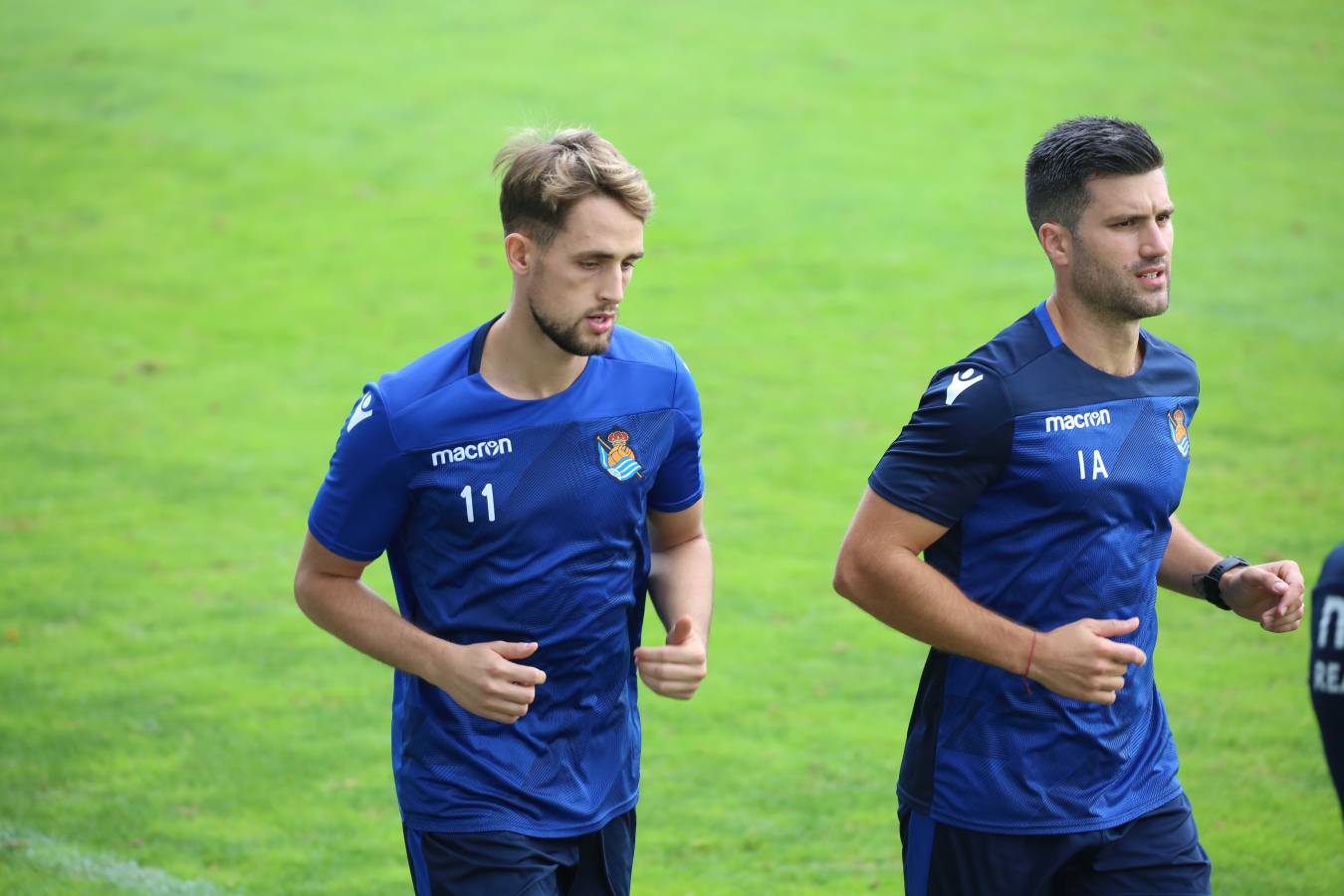 El atacante brasileño ha sido la gran novedad del último entrenamiento de la Real Sociedad.