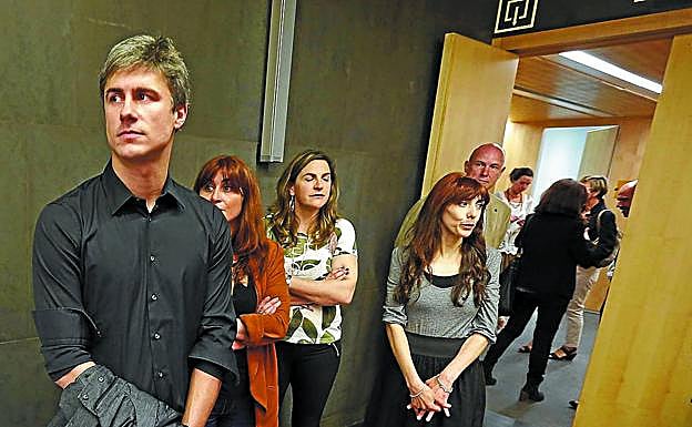 Juantxo Iturria, Patricia Gete, Ione Cisneros y Mónica Mora.