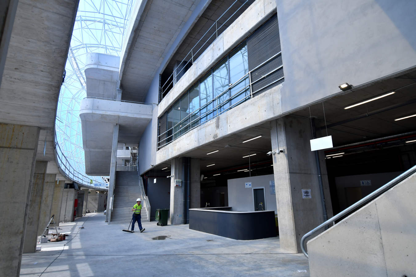 La Real trabaja para minimizar los errores que pudo haber en el estreno del nuevo campo de fútbol