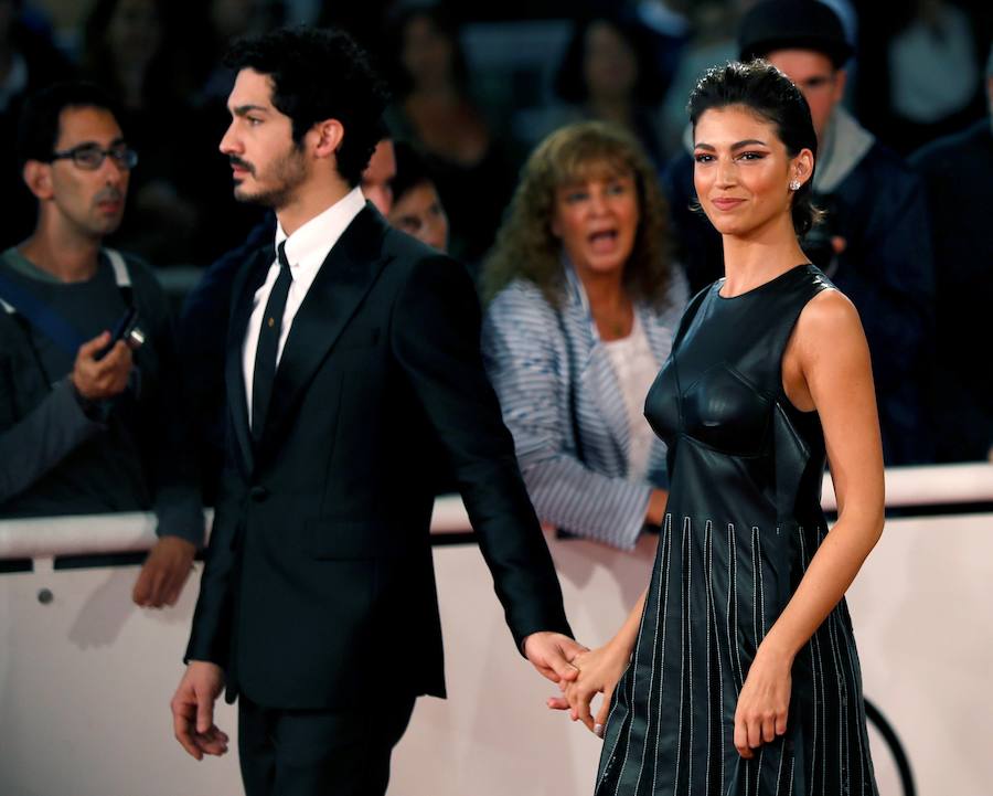 Los protagonistas de la alfombra roja de la gala inaugural de la 66 edición del Festival de Cine de San Sebastián