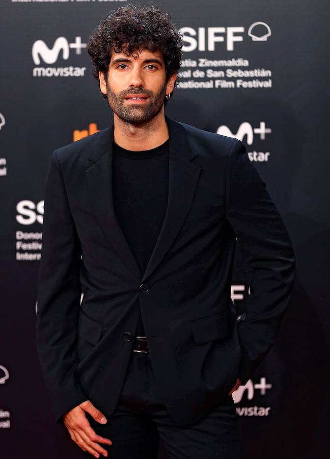 Los protagonistas de la alfombra roja de la gala inaugural de la 66 edición del Festival de Cine de San Sebastián