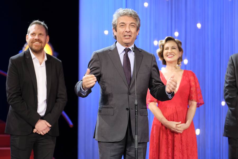 Los protagonistas de la alfombra roja de la gala inaugural de la 66 edición del Festival de Cine de San Sebastián