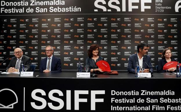 Firma de la Carta por la Paridad y la Igualdad en el Cine por parte del Festival Internacional de Cine de San Sebastián.