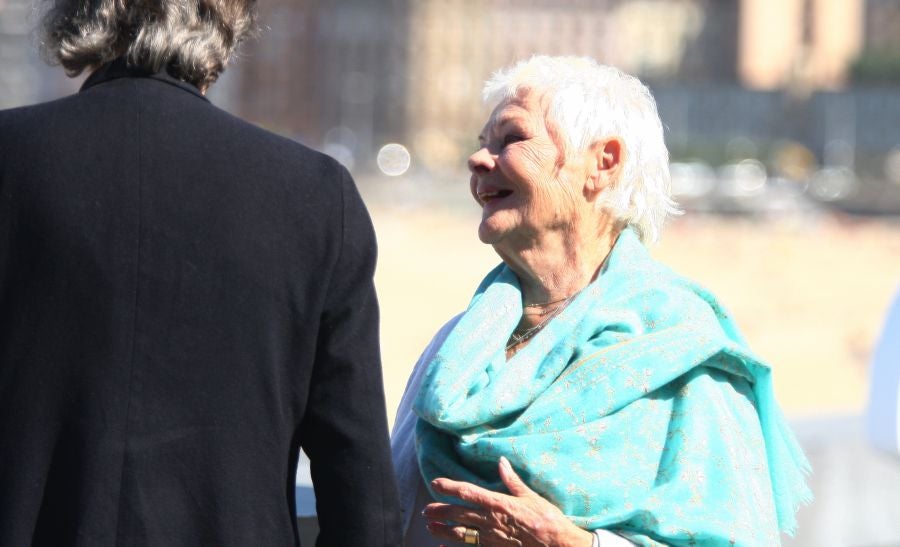 Judi Dench ha llegado este martes a San Sebastián para recibir el último Premio Donostia de esta edición del Zinemaldia. 