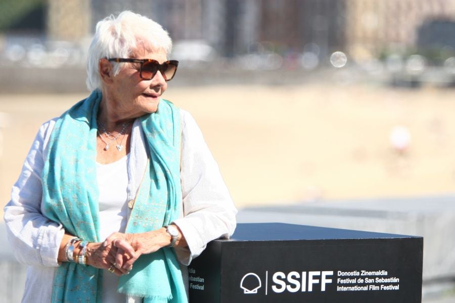 Judi Dench ha llegado este martes a San Sebastián para recibir el último Premio Donostia de esta edición del Zinemaldia. 