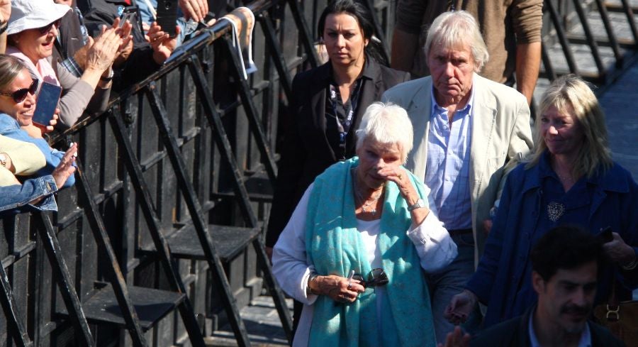 Judi Dench ha llegado este martes a San Sebastián para recibir el último Premio Donostia de esta edición del Zinemaldia. 
