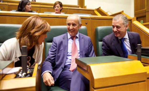 Pleno del Parlamento Vasco este jueves.