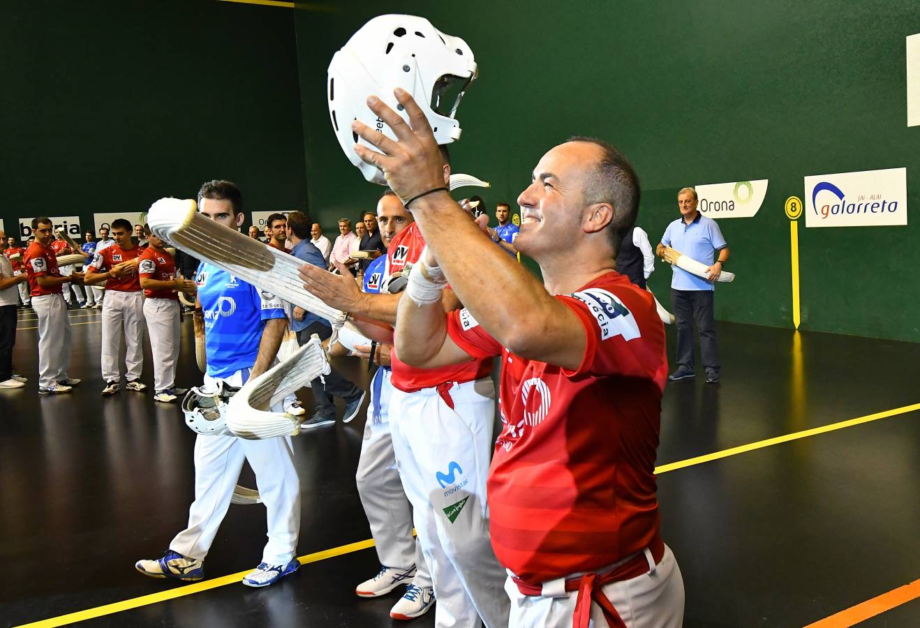 Galarreta despidió con una gran ovación al mejor remontista de la historia