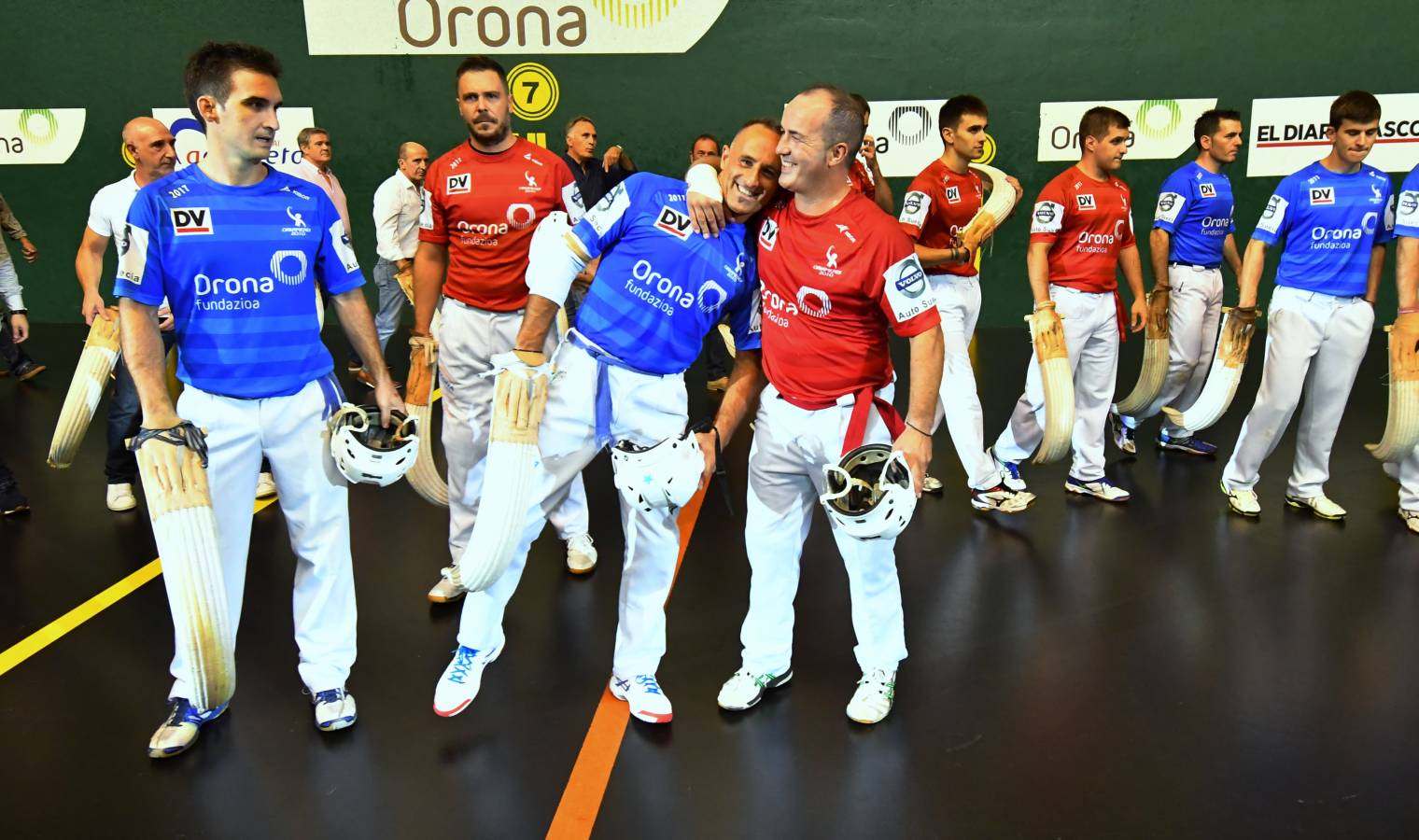 Galarreta despidió con una gran ovación al mejor remontista de la historia