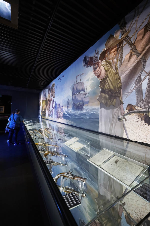 Exposición que refleja la vida pirata de marineros guipuzcoanos