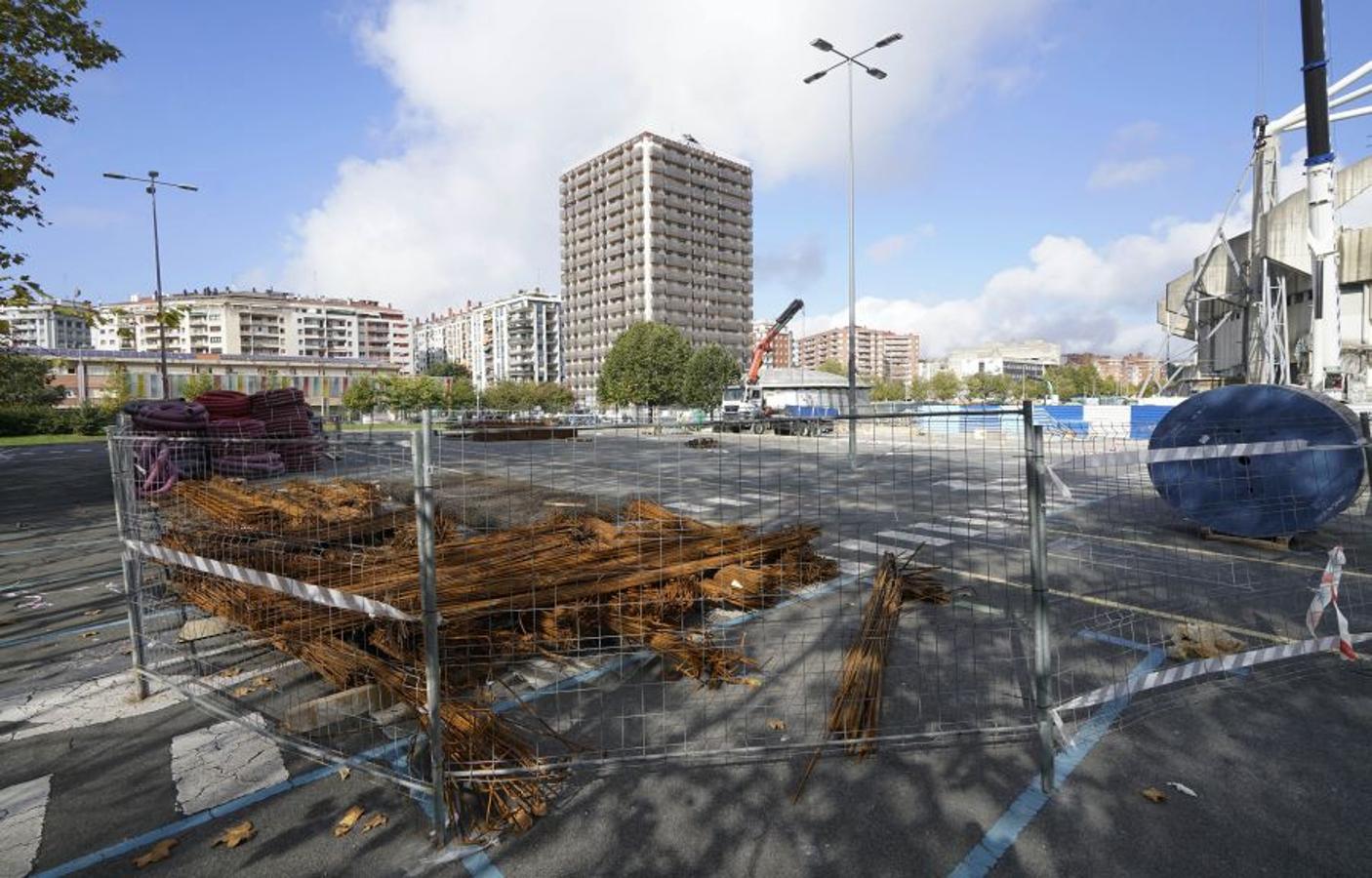 Fotos: Avanzan las obras en Anoeta