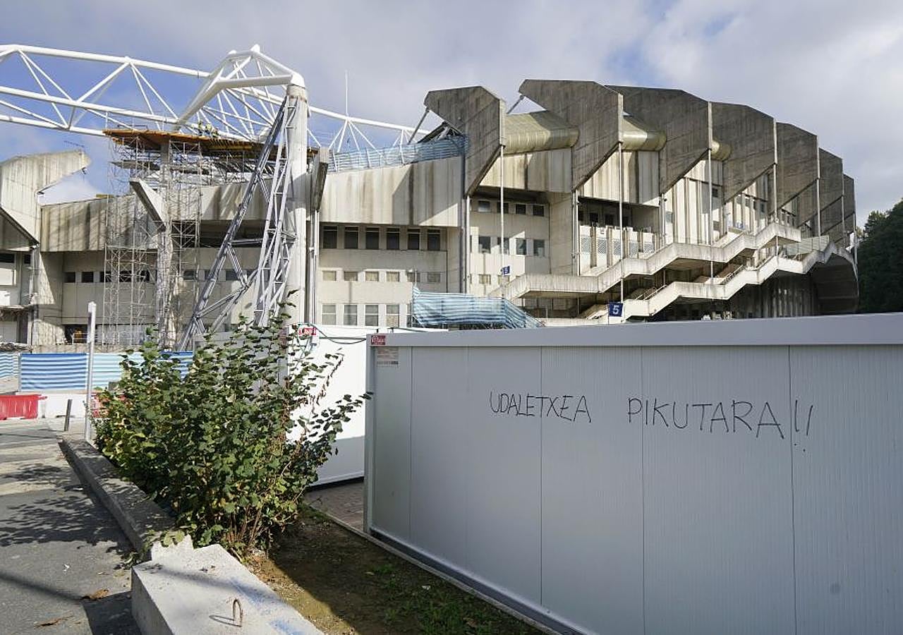 Fotos: Avanzan las obras en Anoeta