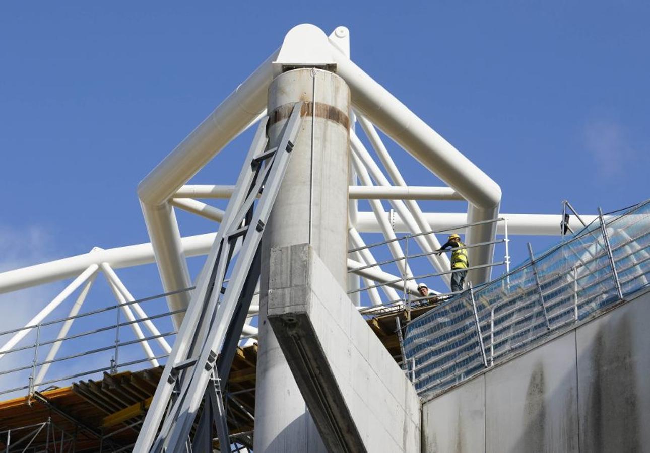 Fotos: Avanzan las obras en Anoeta