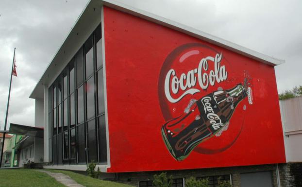 Imagen de archivo de la fábrica de Coca Cola en Añorga. 