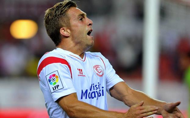 Gerard Deulofeu, en su etapa en el Sevilla. 