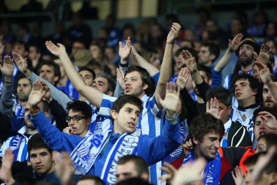 La Real Sociedad y el Girona han empatado (0-0) en el partido disputado el lunes por la noche en el estadio de Anoeta.. 