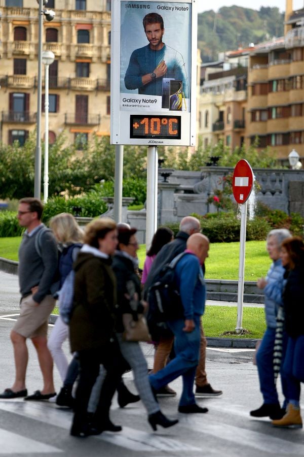Euskadi está ya lista para el primer temporal del otoño. Viento, lluvia, nieve, olas... serán protagonistas cuando menos en las próximas 36 horas. 