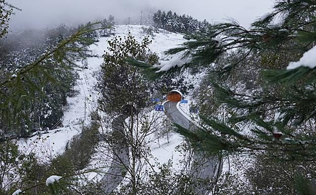 Galería. La nieve en Gipuzkoa